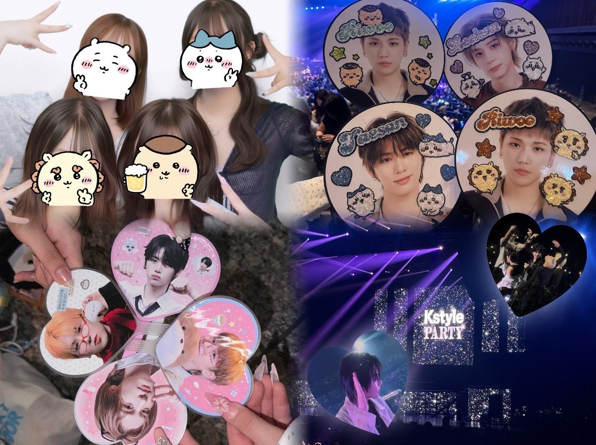___81004's tweet photo. 260509☆Kstyle PARTY
4連楽しかった❤️✨️うちわデコも大成功(☆ᵕ☆) https://t.co/8lvmBbluVM