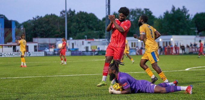 OfficialMadJ's tweet photo. Season 25/26 done ⚽️
Time to rest and recharge for another 

Thank you to @official_scrfc x @guildfordcityfc x @TootingBecFC for the opportunity to showcase my ability.

A lot of ups &amp; downs however a great way to end the season with 🏆🥇

@RyanGondoh once said - WINNERS WIN 🏅🏆 https://t.co/is4s0TPhod