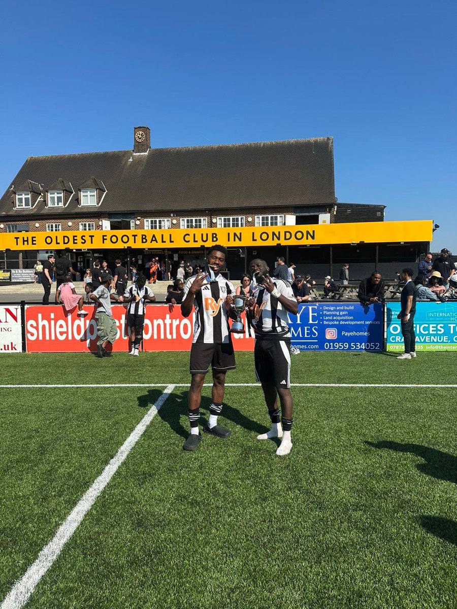 OfficialMadJ's tweet photo. Season 25/26 done ⚽️
Time to rest and recharge for another 

Thank you to @official_scrfc x @guildfordcityfc x @TootingBecFC for the opportunity to showcase my ability.

A lot of ups &amp; downs however a great way to end the season with 🏆🥇

@RyanGondoh once said - WINNERS WIN 🏅🏆 https://t.co/is4s0TPhod