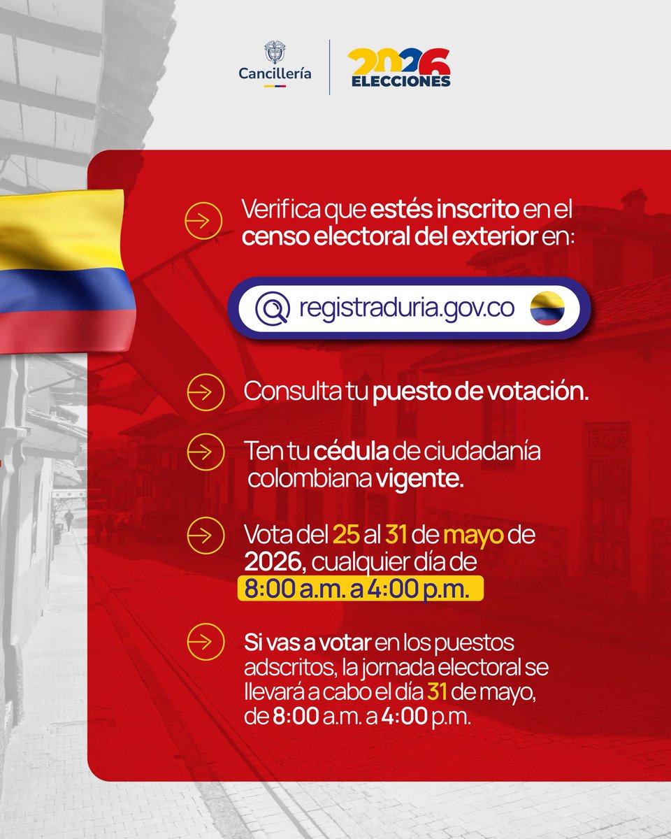 Cancillería Colombia tweet media