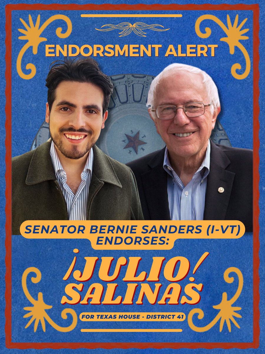 Julio Salinas for HD 41 tweet media