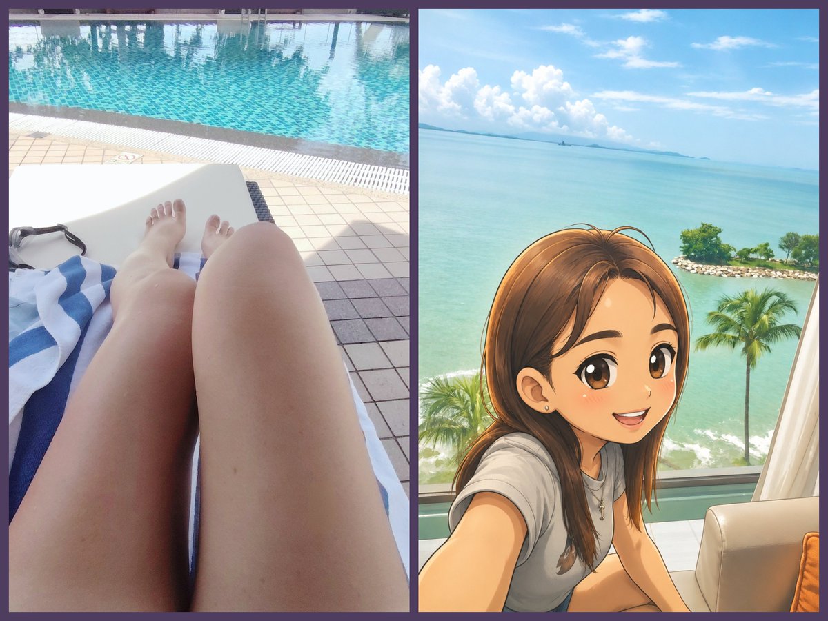 juzzacat's tweet photo. 如此的 workcation
除非被當公成主般寵愛才能享有
不然就得把自己活成女王 https://t.co/g4nCbnQPcB
