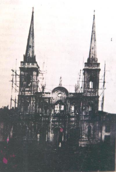ColCathAes's tweet photo. Catedral San Martin de Tours in Sogamoso, Boyaca.

Built in 1917, it stands over the old Colonial church that once served Sogamoso, today it serves as the see of the Diocese of Duitama-Sogamoso. https://t.co/4BqdxagxHL