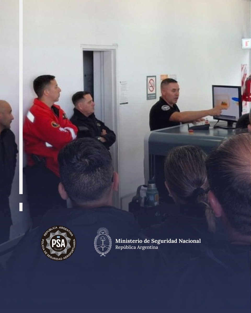 POLICÍA DE SEGURIDAD AEROPORTUARIA tweet media