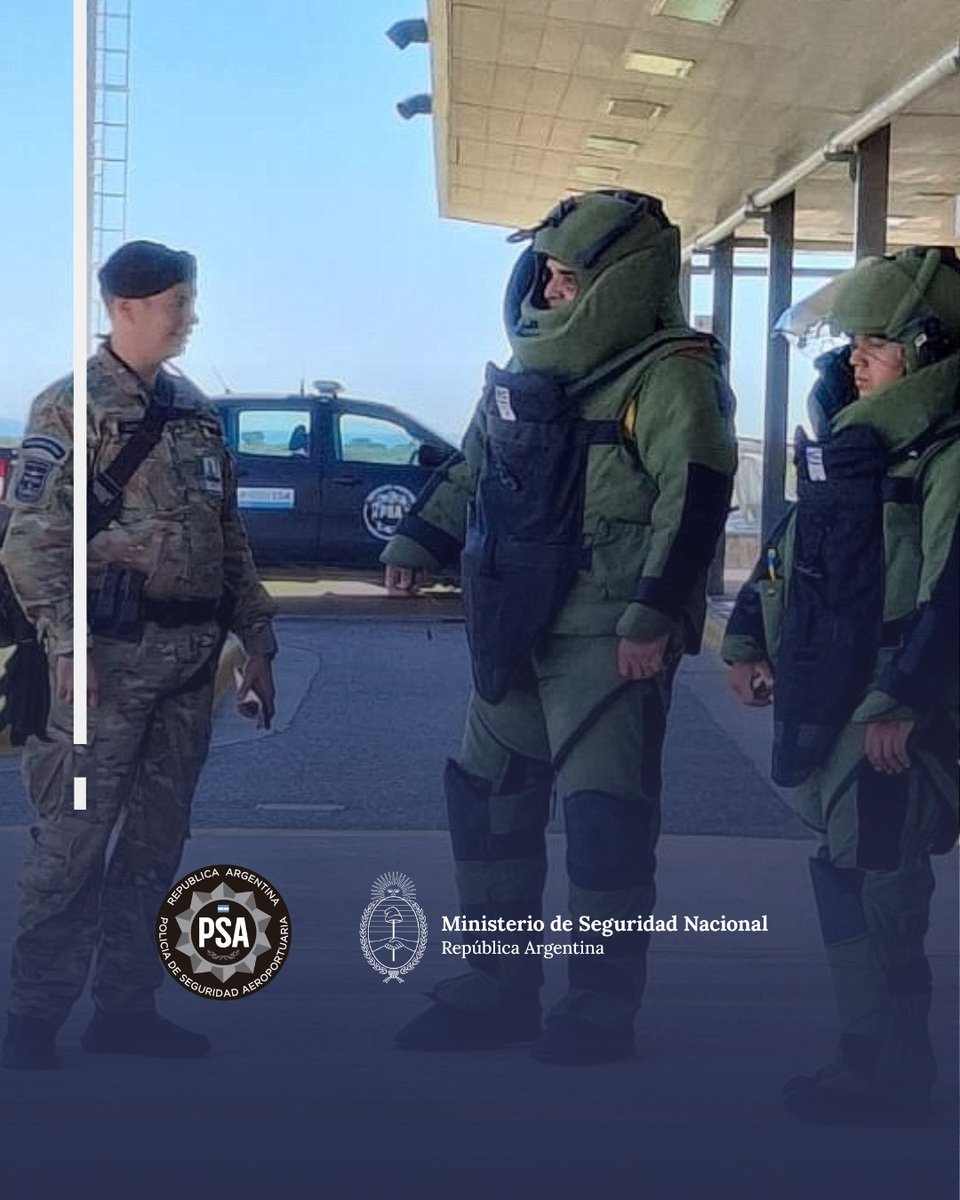 POLICÍA DE SEGURIDAD AEROPORTUARIA tweet media