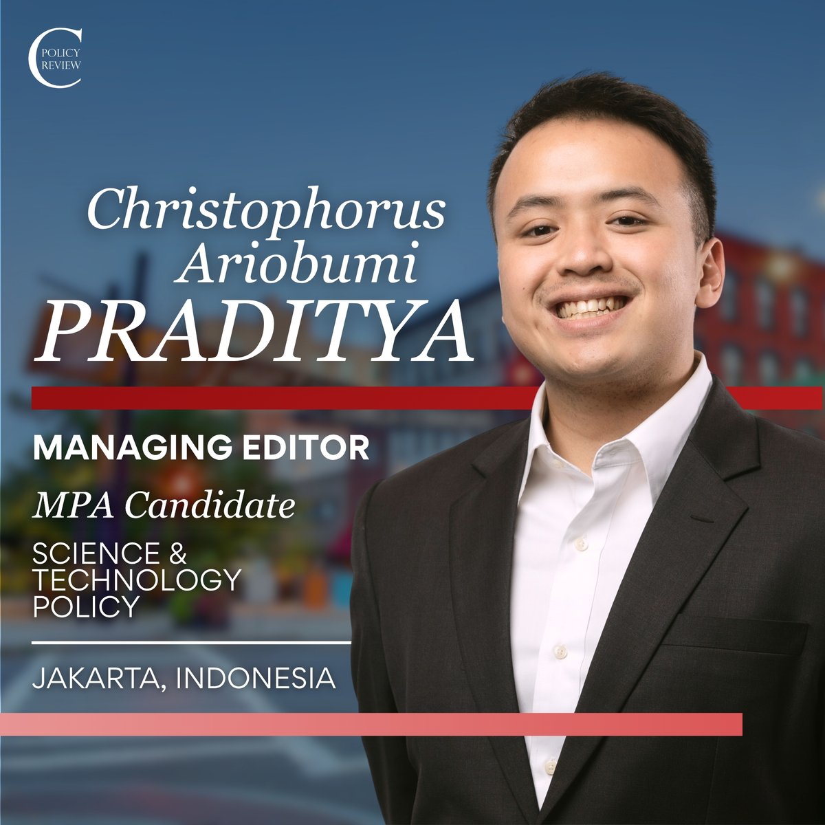 CornellPolicy's tweet photo. Managing Editor: Christophorus Ariobumi Praditya
Podcast Co-Editors: Amadou Agne, Annaliese Santana https://t.co/ko8PcYPqY2