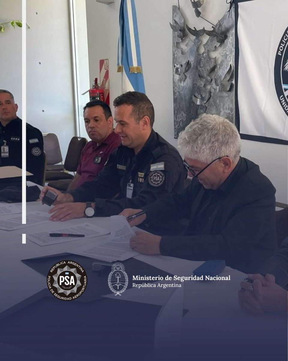 POLICÍA DE SEGURIDAD AEROPORTUARIA tweet media