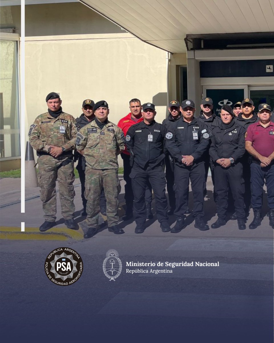 POLICÍA DE SEGURIDAD AEROPORTUARIA tweet media
