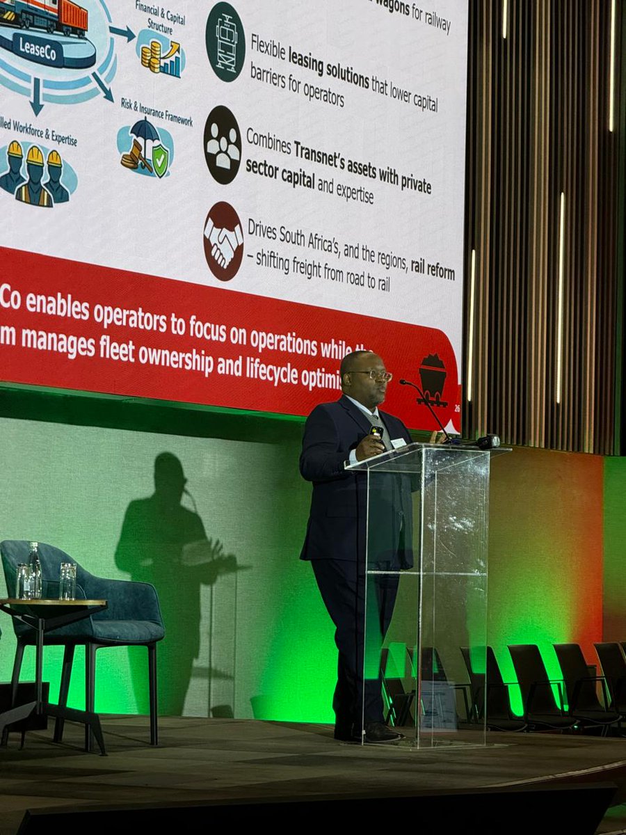 TE_Transnet's tweet photo. Yesterday, our sister OD Transnet Rail Infrastructure Manager (TRIM) successfully concluded Rail Access Agreements (RAAs) with all 11 Train Operating Companies (TOCs) that were allocated slots, marking a major milestone in South Africa’s rail reform journey. https://t.co/muBSIEVxFe
