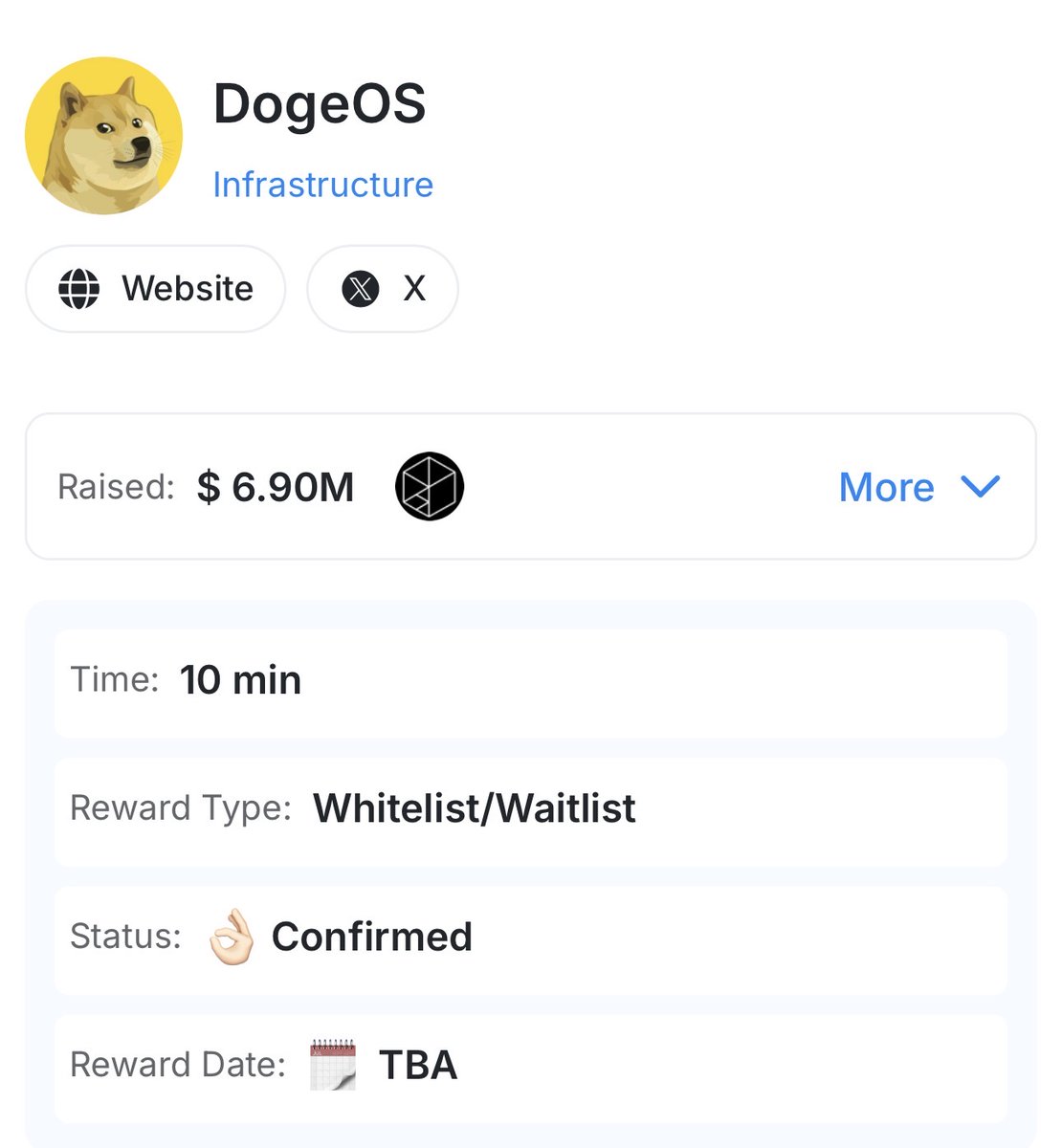 FareaNFts's tweet photo. if you miss dogeos early quests don’t come crying after the Airdrop 🪂

- funding: $6.9M (tier 1)
- cost: $0
- rewards: confirmed
- built by: @MyDoge (the #1 dogecoin wallet team)

what is @DogeOS?

the application layer built on top of dogecoin

basically turning doge into a platform where real apps can be built

and right now they’re rewarding early users for doing simple tasks

how to start:

> go to https://t.co/lQyVmZshxa
> connect your wallet and sign in
> connect twitter, telegram and discord
> complete quests and stack points
> new quests drop every week so keep coming back

more points = more rewards on airdrop time

$6.9M funding. confirmed rewards. zero cost. and it’s still this early

the people who start today will be the ones posting gains later

don’t be the guy who saw this and scrolled past 👀

join my tg for quiz answers and weekly alpha 
→ https://t.co/N69fkWA9Fh