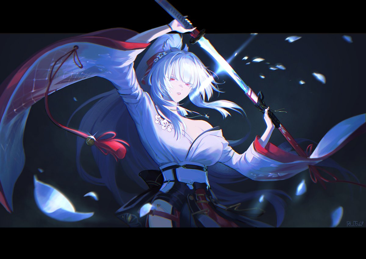 RH_OG69's tweet photo. "If the gods offer no aid... I shall end the line of miko myself."

You can get the artprint of my Hiyuki illustration tomorrow on #comifuro22 at Z-22 table!☺️
#WutheringWaves #WuWaFanart #Hiyuki https://t.co/zAFvWGexhA