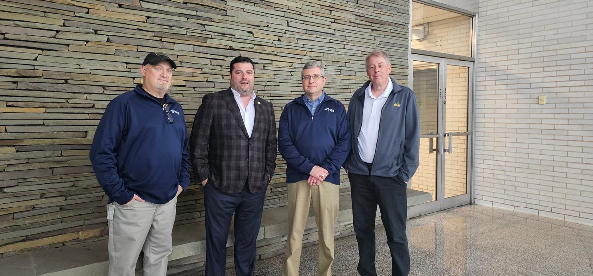 WestViewWater's tweet photo. West View Water Authority was pleased to welcome @SenRobinsonPA  for a recent tour of our operations.  We had the chance to tour our Neville Island Water Treatment Plant. https://t.co/X6rnG52Wjq