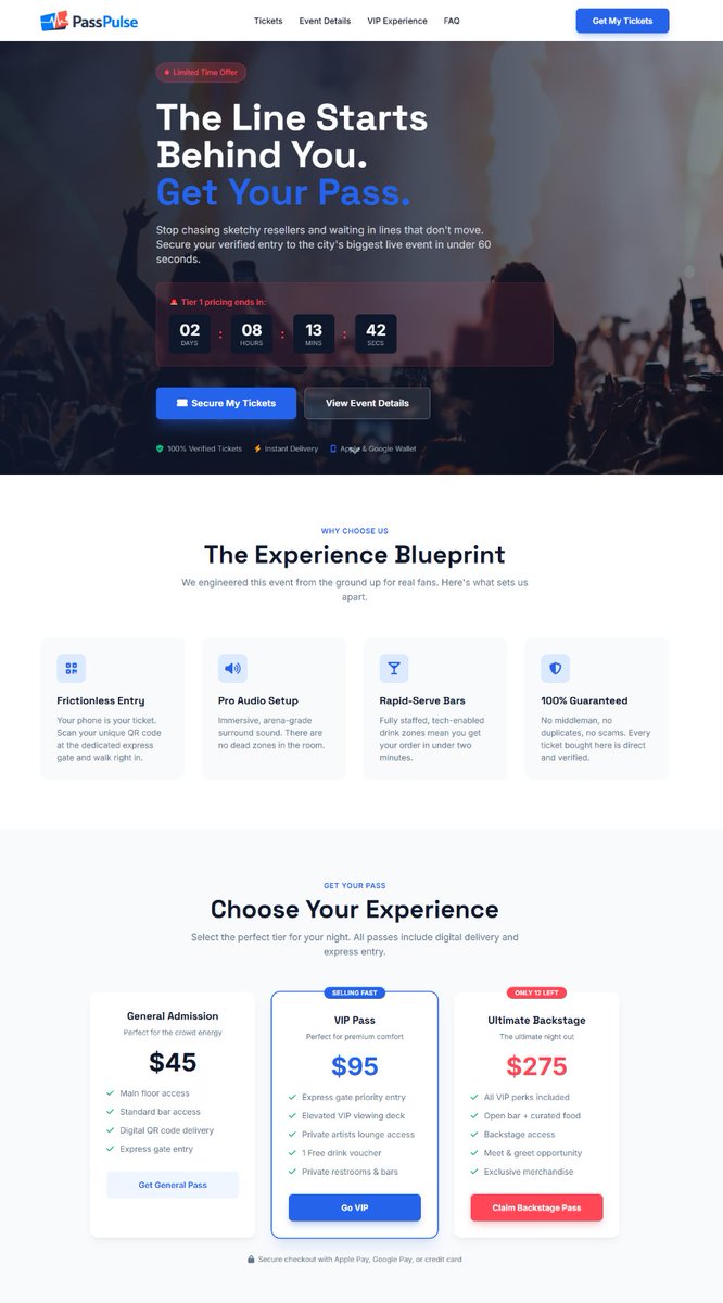 superiorwebry's tweet photo. Event organisers in Atlanta, New York, and LA, stop paying Eventbrite on every ticket. This is a direct event ticket sales website I built in Wix Studio. QR delivery, one-tap checkout. DM me.

#WixExpert
#WorldCup2026
#AtlantaEvents
#NYCEvents
#EventTicketWebsit https://t.co/eAZAux2JGa