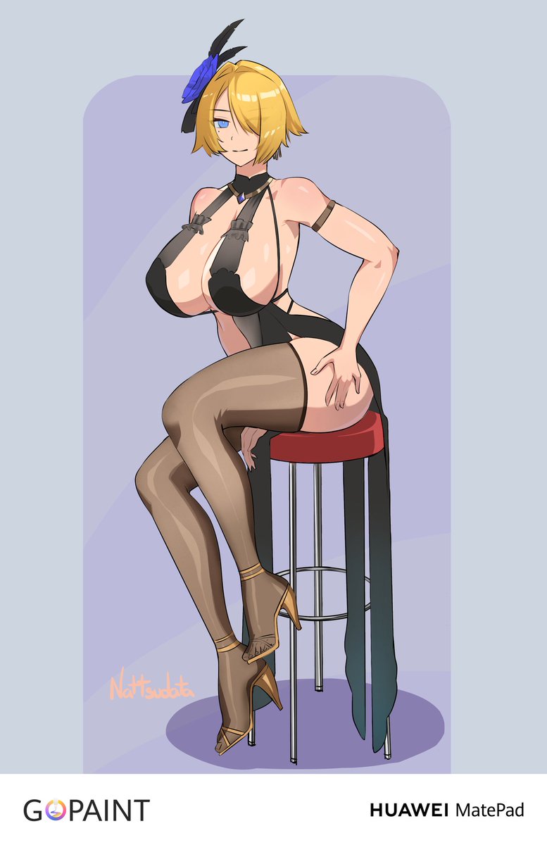 nattsubata's tweet photo. Nikketa 💙 from Girls Frontline 2 Exilium #GFL2 #girlsfrontline2 #Nikketa 
Try GoPaint. New program, new tools, new different brushes. I still need to get used to it. https://t.co/KvG0ww2kXs