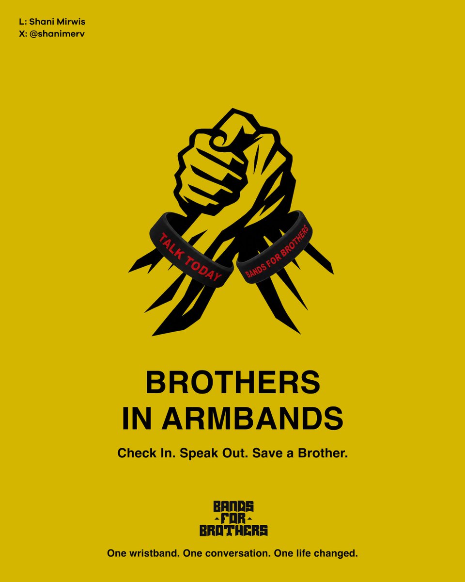 shanimerv's tweet photo. When you're in dire straits... 😞
Create posters to promote the ‘A Brother Said’ online forum & encourage people to #TalkToday. Check In. Speak Out. Save a Brother. 🤝 #MentalHealthAwarenessWeek
@OneMinuteBriefs https://t.co/EXrRrgd61w