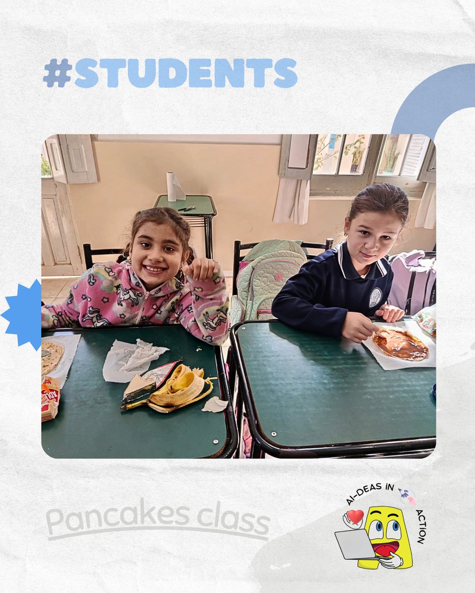 AlephSchool's tweet photo. Algunas fotitos de la semana en #alephsanjose ¡Cumple de Delfi 🥳 y pancakes con Kids 1B 🥞! https://t.co/vGBeWmBv25
