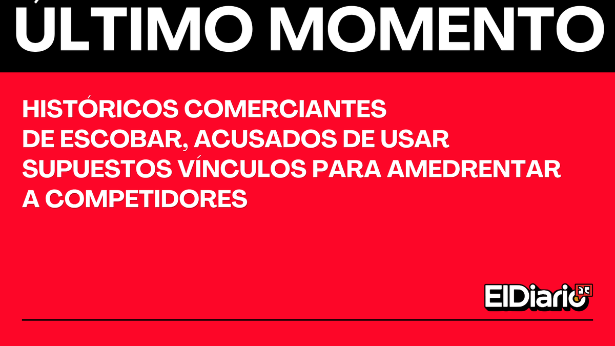 Diariodescobar's tweet photo. Fuertes acusaciones, supuestos aprietes y una interna que genera polémica en el sector comercial de Escobar.

📰 Toda la información, mañana en El Diario de Escobar. https://t.co/3K5sA2xPUr