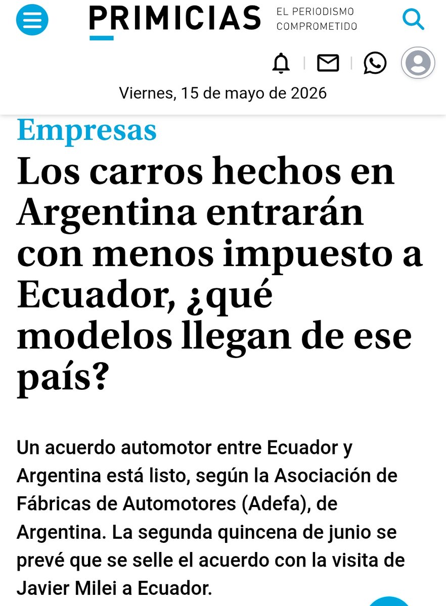 liberaldeTronco's tweet photo. Abran paso llegó Javier Milei 

Cómo será el recibimiento en el aeropuerto ese dia  @jarapolitica ??? https://t.co/TktAtbtGC9