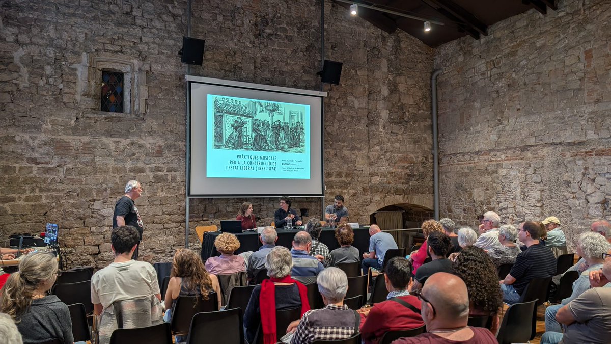 PepRueda's tweet photo. Aquest dimarts i dimecres s'ha celebrat el seminari 'La Barcelona liberal del vuit-cents' al Museu d'Història de Barcelona. Una iniciativa de @jrocavernet i @EdgarStraehle que ha comptat amb magnífiques aportacions de @nuriamima , @CostalFornells , Ginés Puente i un servidor. https://t.co/NK3yD0GcMw