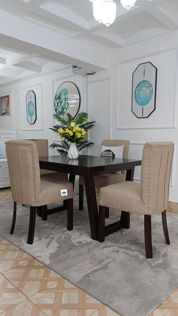 NaifurDesigns's tweet photo. This is a nice small squared beige and black modern dining set made by Naifur designs for your dining area.

Decor from @kayinteriordecorshop 

Available on order.

KBS Arena  Kitui Plane Crash

#fuelpricesupdate #fuelpricedrop https://t.co/KG9lcLBq49