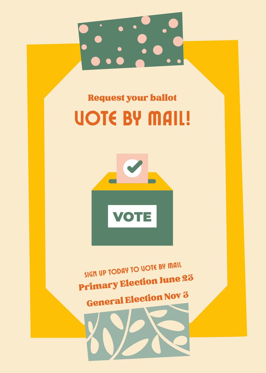 OCBOE's tweet photo. Apply for a vote by mail ballot today! Click the link below for more information!
https://t.co/eaSJqlpcuU
#VoteByMail https://t.co/2euAPCcg9I