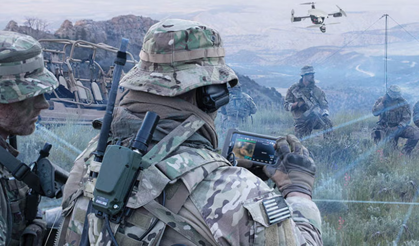 FutureMilitary's tweet photo. Turning Battlefield Radios Into Counter-Drone Defense Systems

L3Harris is developing a new capability that turns its widely used handheld radios into portable electronic warfare systems to protect soldiers from drones...

Read more here: https://t.co/ATn4WHF8oH https://t.co/pMgyqzoRjB