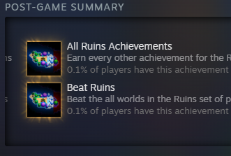 StuartsPixels's tweet photo. New achievements incoming 🚀  

Finished implementing the new achievements for Puzzledorf 🧩 on #Steam today. Tomorrow I begin implementing them for #Xbox then the update (and Xbox launch) is nearly ready!   

#IndieDev #IndieGames #Puzzlegames #AtariVCS #GameDev https://t.co/hBQQfkLrZG