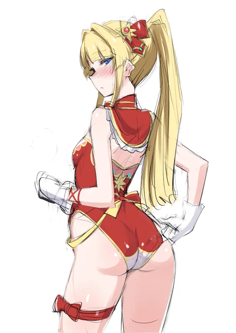新フォームで撮影するコスモガールズサンちゃん