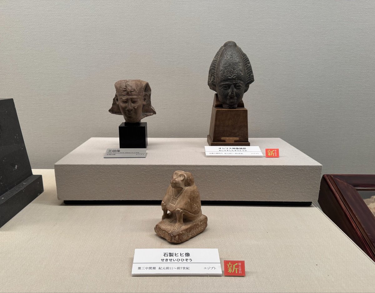 天理参考館の特別展「古代エジプトの世界ー過去・現在ー」を観てきまし