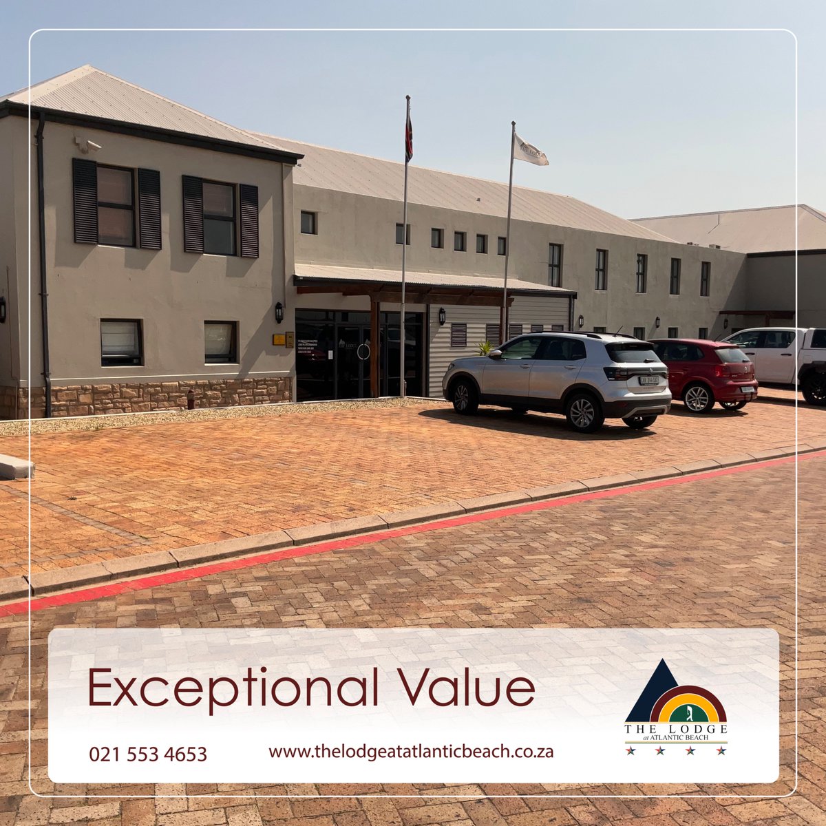 AtlanticBeachL's tweet photo. 4-Star comfort that won't break the bank! 💰 The  Lodge Atlantic Beach offers a prime coastal location, great prices, and pure relaxation. Get the best of Atlantic Beach Estate on your next trip! 
#TheLodgeAtlanticBeach #4StarValue #BeachHotel #AffordableLuxury #CapeTown https://t.co/AGTM3L3Wni