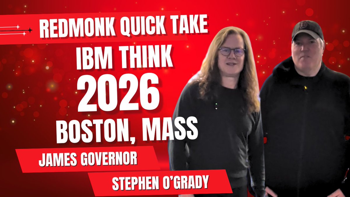 RedMonk tweet media