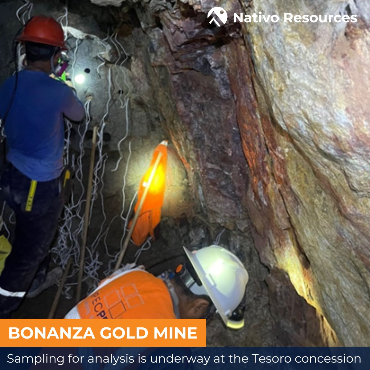 nativoresources's tweet photo. Underground works continue at Bonanza 🪙
This stage highlights the importance of disciplined underground execution, where development, geology, and sampling work hand in hand to refine the understanding of the orebody in real time.
#NTVO #Gold #Mining #ExplorationTarget #JORC https://t.co/SDXIX0tA3e
