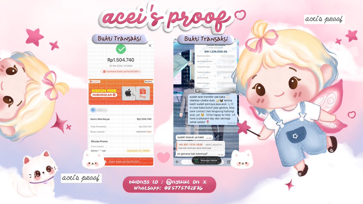 ACEi. testi ia bub‼️ tweet media