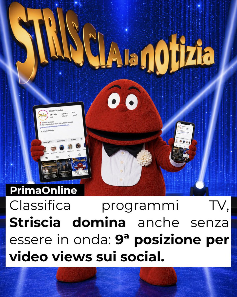 Striscia la notizia tweet media