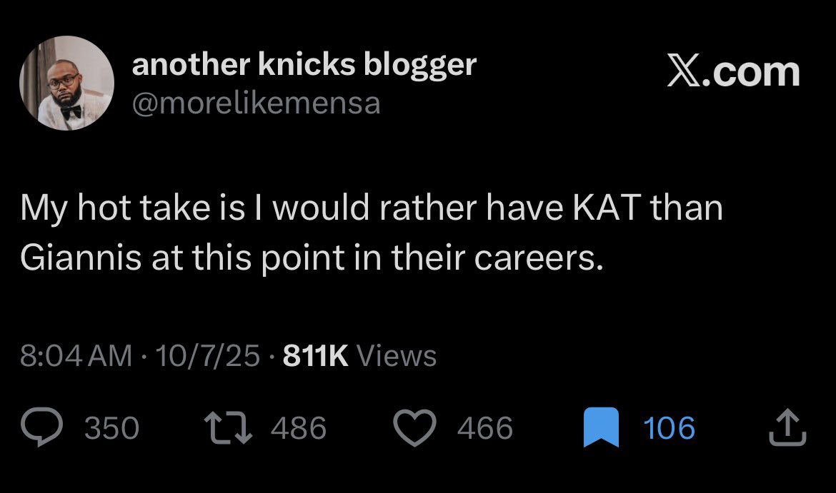 another knicks blogger tweet media