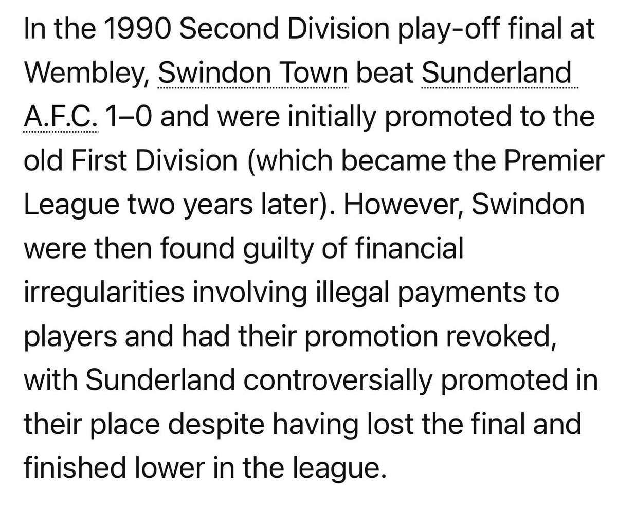 seanroyce1's tweet photo. Play the game. Then judge Southampton. If found guilty @HullCity #hcafc go up to Premier League whether they have won the game or not. Precedent set in 1990 play-offs. Fans then know what’s happening. https://t.co/NdwF0fy2We