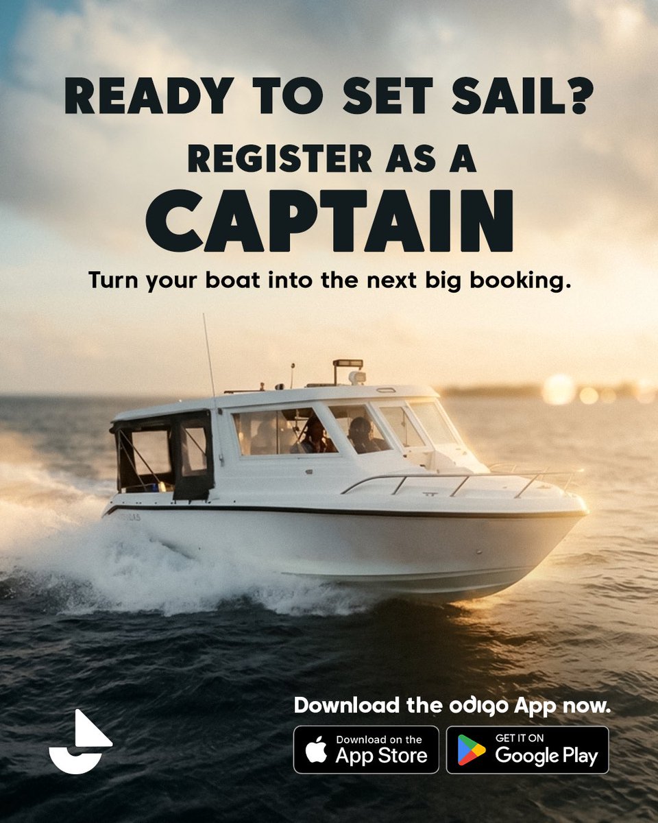 odigomv's tweet photo. Own a boat? List your vessel on OdiGo and reach more customers instantly! https://t.co/CJRSEJftw1