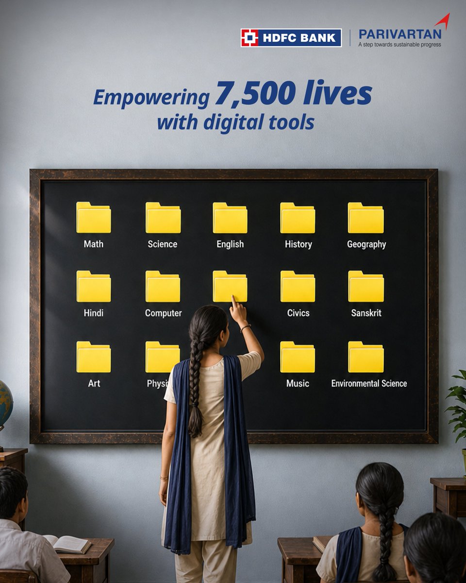 HDFC Bank Parivartan tweet media