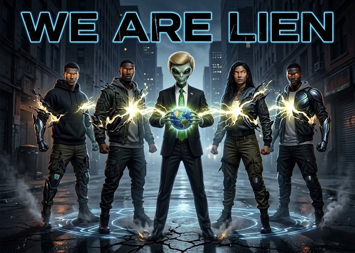 DONLIEN51's tweet photo. What is a Lien?

A Lien is the ALIEN inside of you.
Sometimes you connect to it, most of the time you don’t. 

It’s that special part deep inside that makes you different, supreme, and confident.

LIEN is the drive that pushes you to dig deeper, to become better, to level up.

TAKE YOUR INITIATION 
👇👇👇 
https://t.co/5DEMtHmMaP

WE ARE LIEN.
