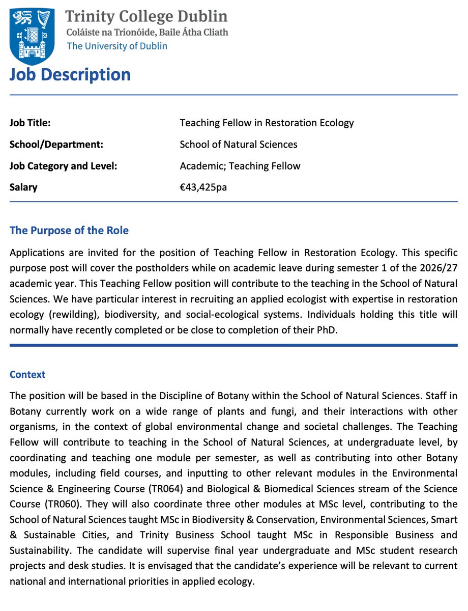 NovelEco's tweet photo. JOB ALERT! We're seeking a Teaching Fellow: 6 month contract: Aug. 26 to Jan. 27. Could suit someone nearing the end of their PhD, or a postdoctoral researcher looking to gain some valuable CV experience: https://t.co/ol2GPTcXTy.
#academicjobs #teachingfellow #academicpositions https://t.co/hDWDGTpqtq