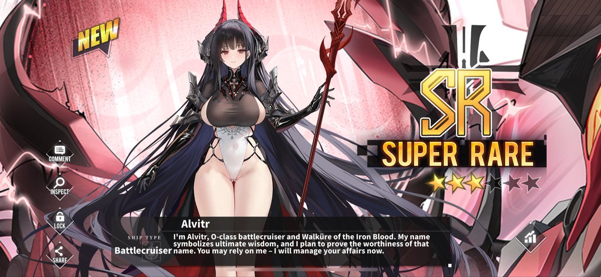 Akene_sama's tweet photo. @CelandineBB @AzurLane_EN Don’t know why you’re shocked. The demon trend has been a thing in Ironblood for half a decade. https://t.co/rYfiXUJc6r