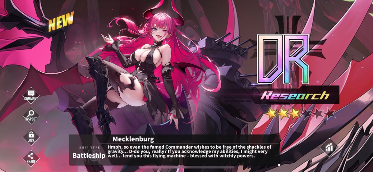 Akene_sama's tweet photo. @CelandineBB @AzurLane_EN Don’t know why you’re shocked. The demon trend has been a thing in Ironblood for half a decade. https://t.co/rYfiXUJc6r