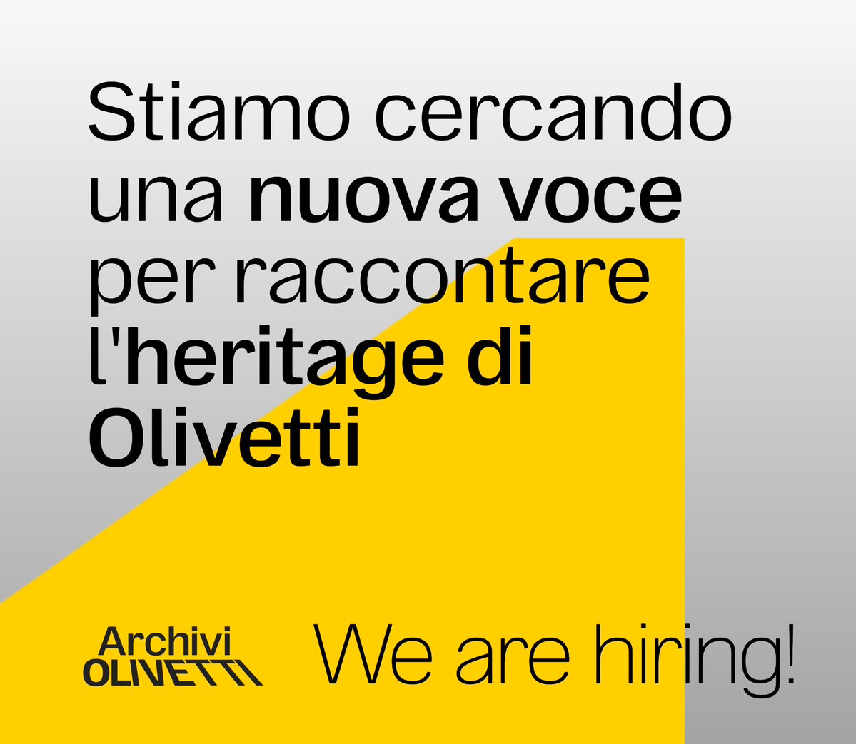 Archivio Storico Olivetti tweet media