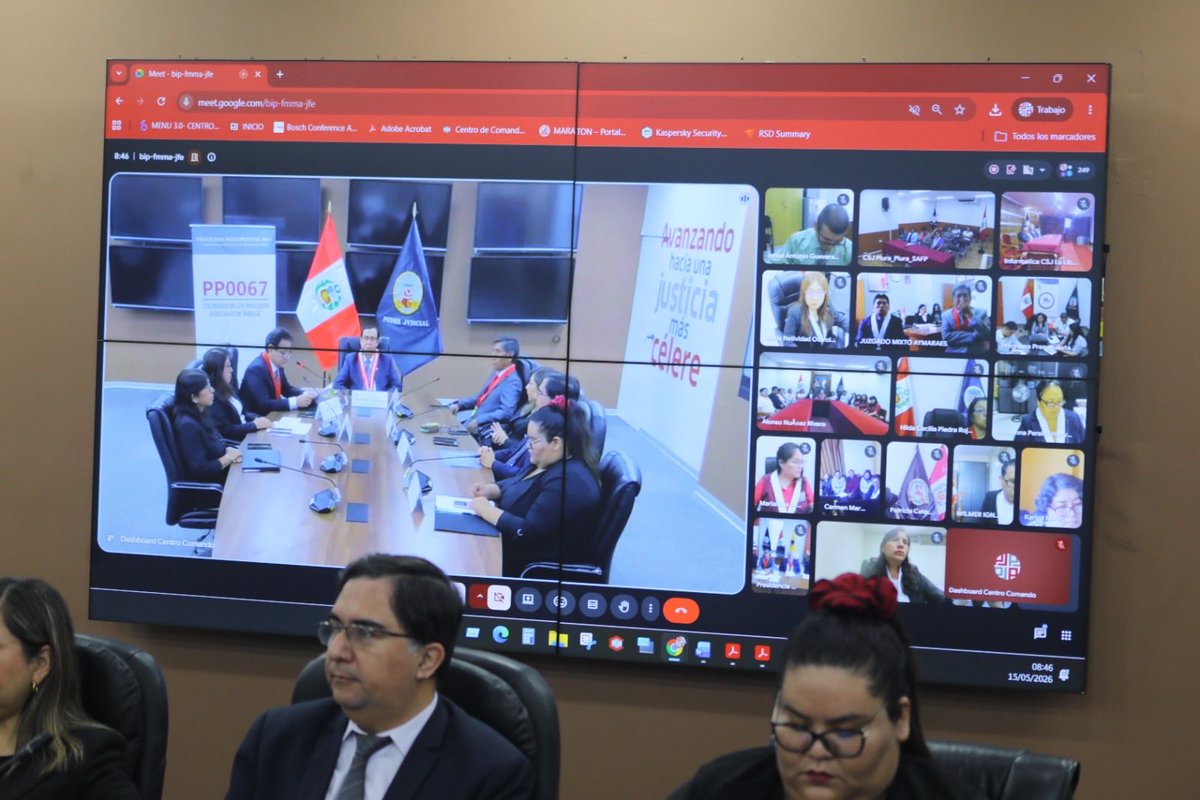 Poder Judicial Perú tweet media