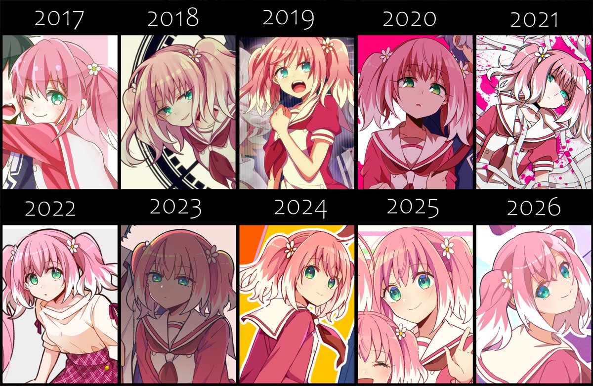 yks_ys1010's tweet photo. 推し二人で10年進化録です！ https://t.co/bvBaiZ1rWI