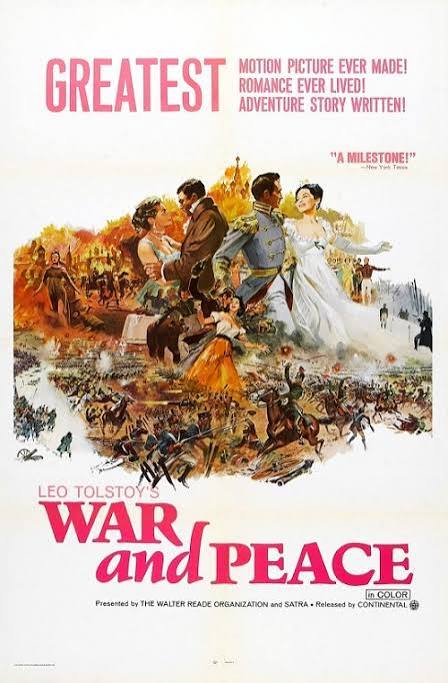 pre_historic's tweet photo. @historyinmemes Sergei Bondarchuk’s masterpiece War and Peace (1966) cost millions. 

The Soviet government fully backed it, providing thousands of Red Army soldiers as extras for the legendary battle scenes. https://t.co/zmlpu3RIUV