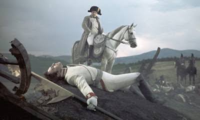 pre_historic's tweet photo. @historyinmemes Sergei Bondarchuk’s masterpiece War and Peace (1966) cost millions. 

The Soviet government fully backed it, providing thousands of Red Army soldiers as extras for the legendary battle scenes. https://t.co/zmlpu3RIUV