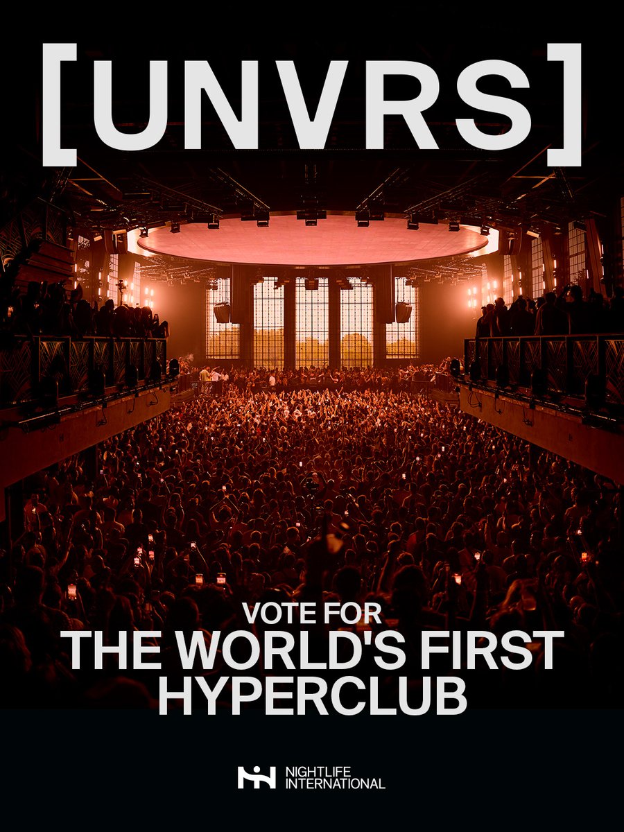 unvrsibiza's tweet photo. Cast your vote for the number one. The INA’s World’s 100 Best Clubs poll is now open.

[UNVRS] for 2026. Vote now: https://t.co/L2m45IXp0D https://t.co/rsewWkkMx8
