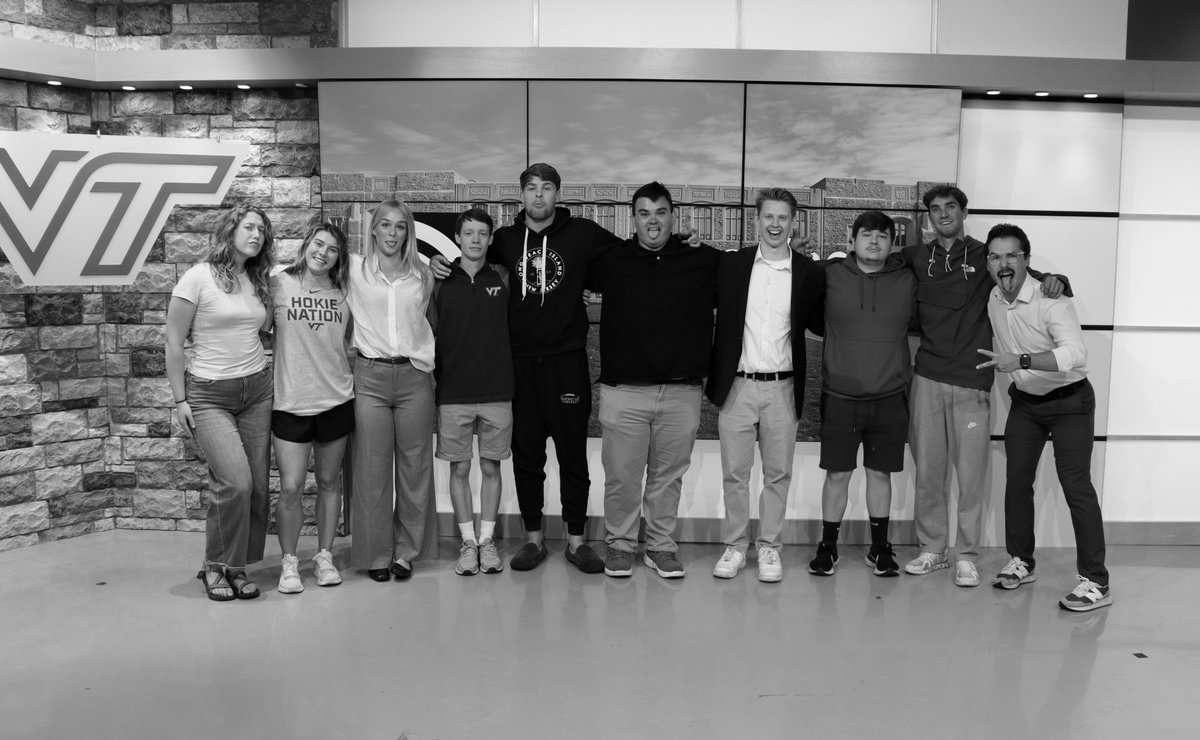 tweetTNF's tweet photo. Congratulations to these journalists from the broadcast division of The News Feed as they graduate and become Hokie alums! 👏 https://t.co/PjOIadmzZ0