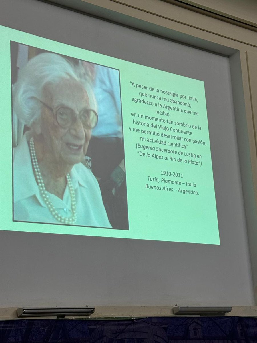 ConamMutual's tweet photo. 🩺RECONOCIMIENTO A UNA FIGURA CLAVE DE LA MEDICINA ARGENTINA

⏩Participamos del emotivo homenaje a la Dra. Eugenia Sacerdote de Lustig, organizado por la Liga de Mujeres Italianas. Su obra fue significativa en la investigación oncológica en ARG

👇Leé más
https://t.co/yG7DRSk0ki https://t.co/Qg8ol9HNP1